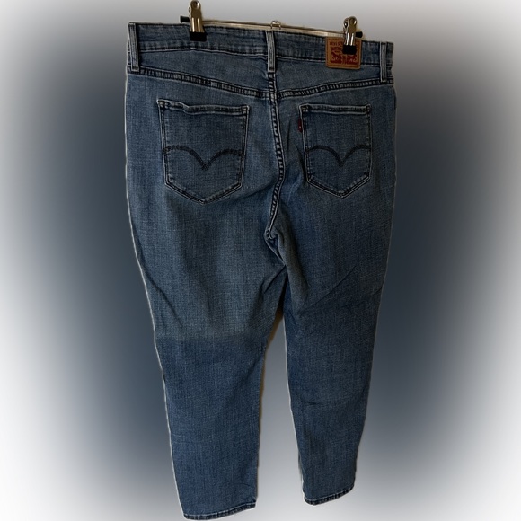 Women’s Levi’s 711 Skinny Jeans in Light Blue size 18W - Picture 2 of 7